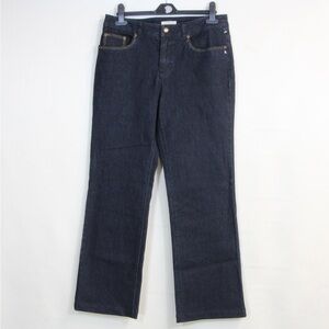 Jones New York Sport Stretch Dark Blue Straight Leg Jeans NWOT